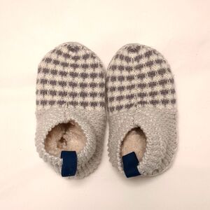 Bombas Kids Slippers in Gray and Cream